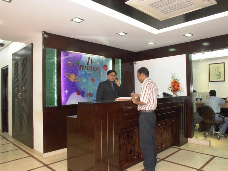 Hotel Apra Deluxe New Delhi Interior foto